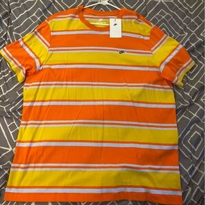 Striped Mens NIKE Shirt XXL